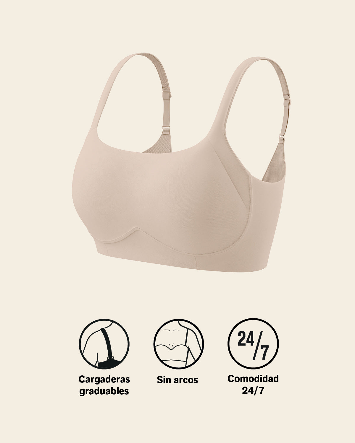 Wireless Support Bra