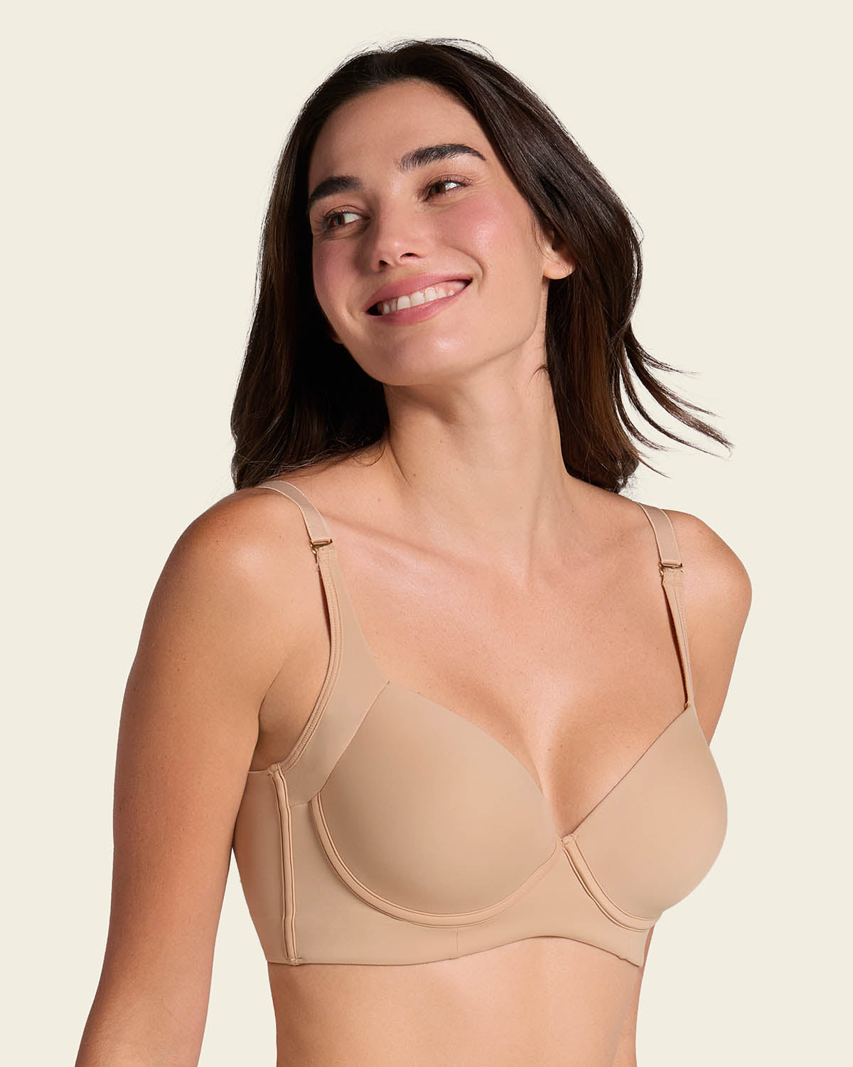 Back Smoothing Bra with Soft Full Coverage Cups