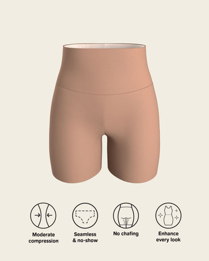 Stay-In-Place Seamless Shapewear Shorts