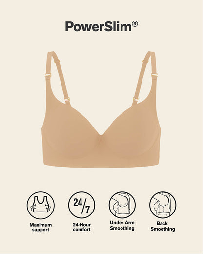 Back Smoothing Bra with Soft Full Coverage Cups