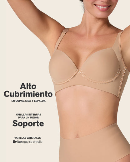 Back Smoothing Bra with Soft Full Coverage Cups