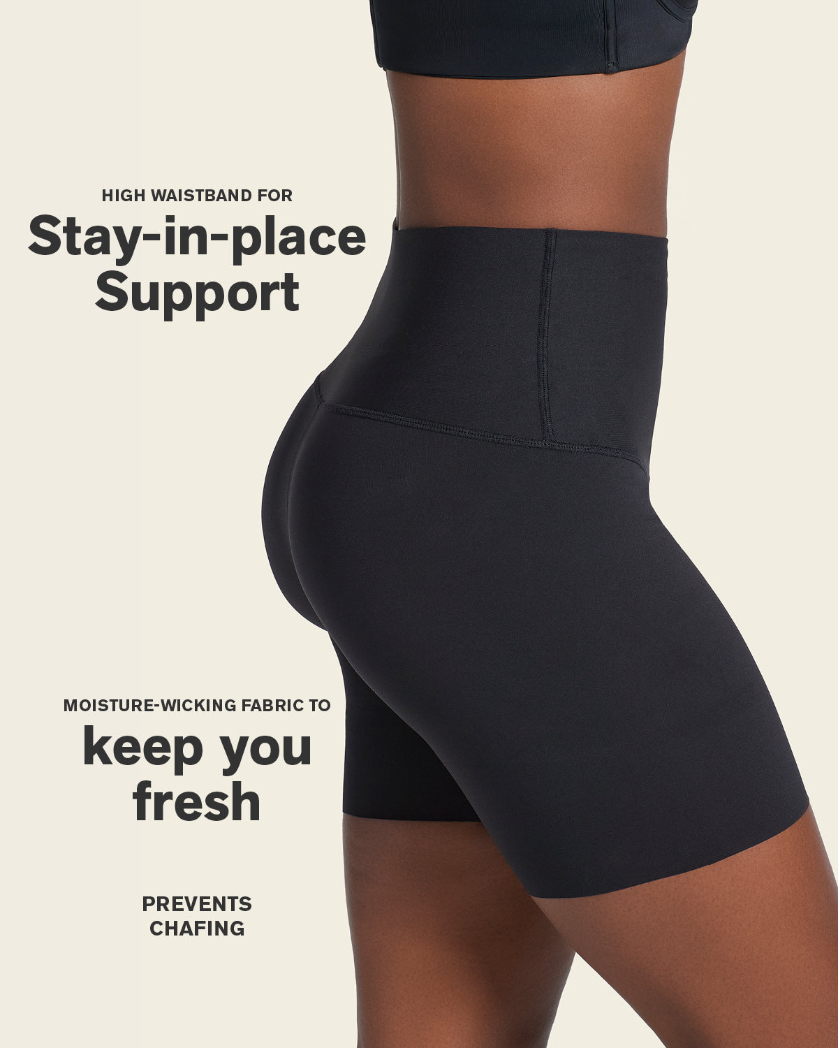 Moderate High-Waisted Shaper Shaper Short