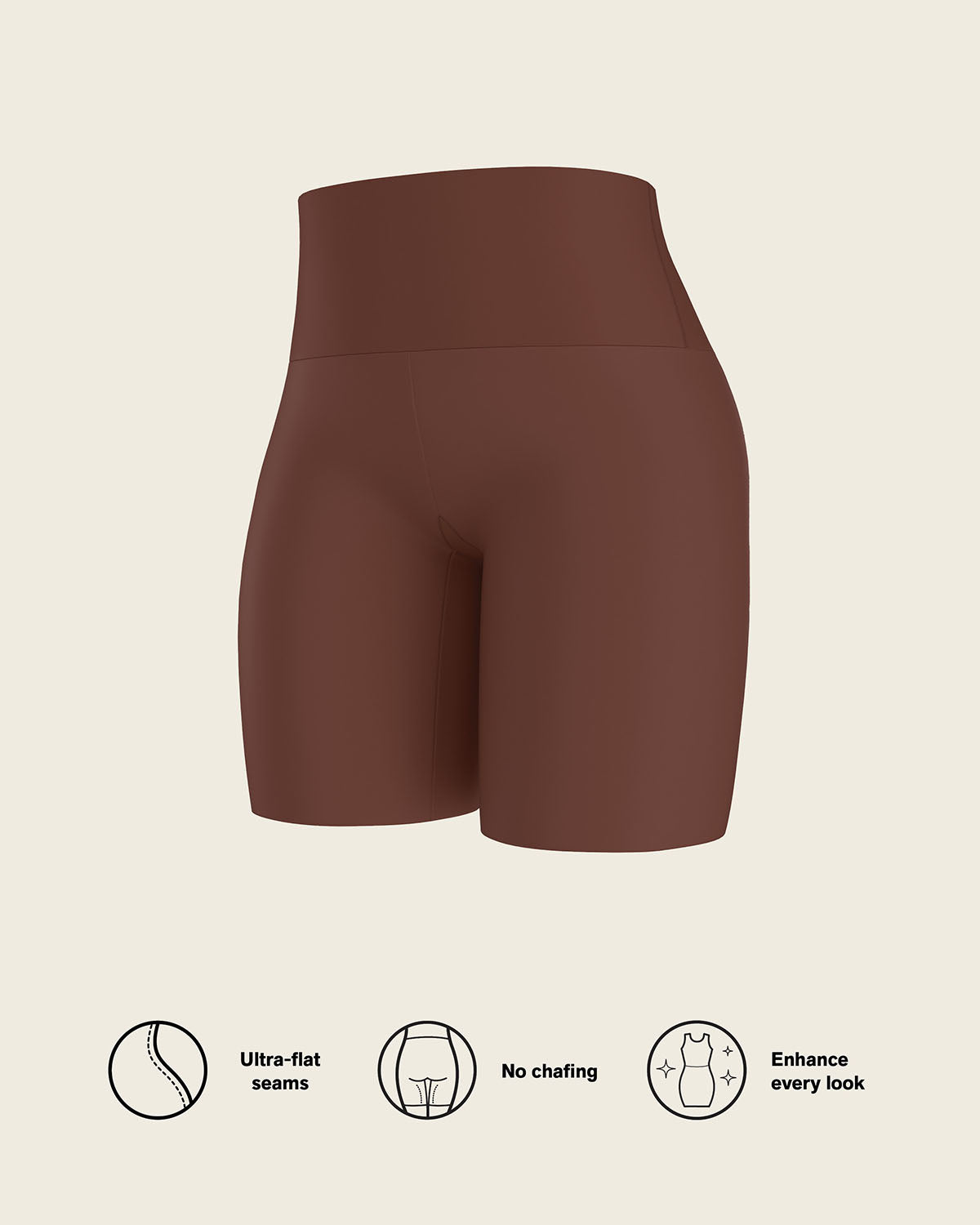 Moderate High-Waisted Shaper Shaper Short