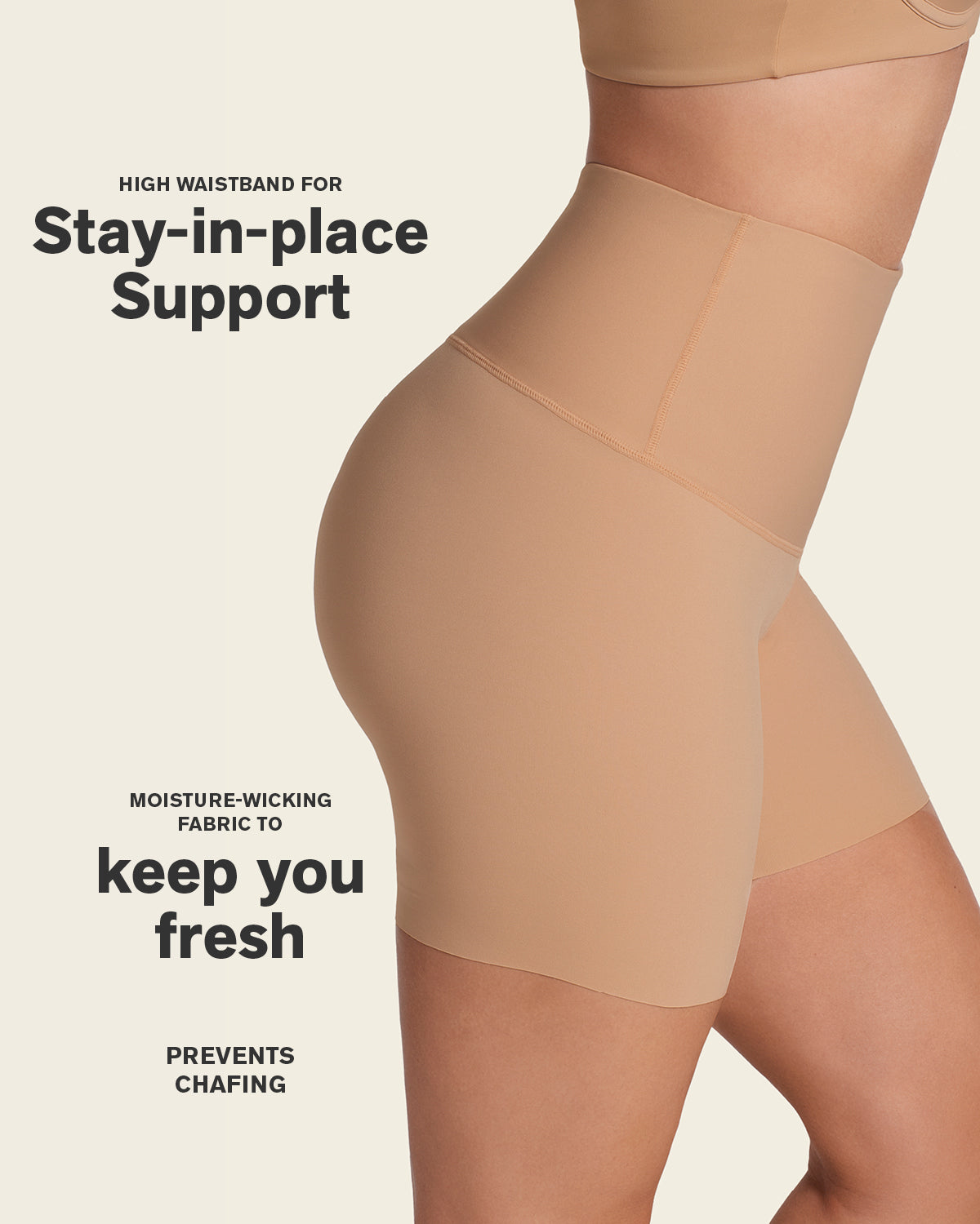 Moderate High-Waisted Shaper Shaper Short