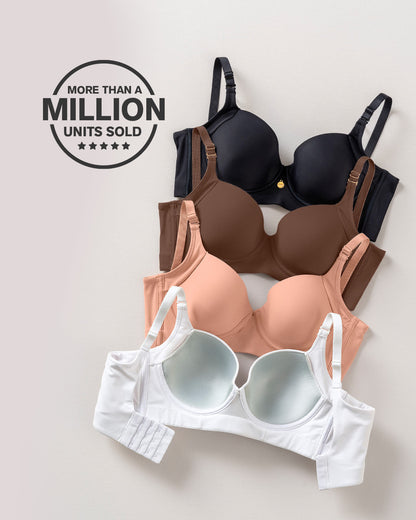 Back Smoothing Bra with Soft Full Coverage Cups